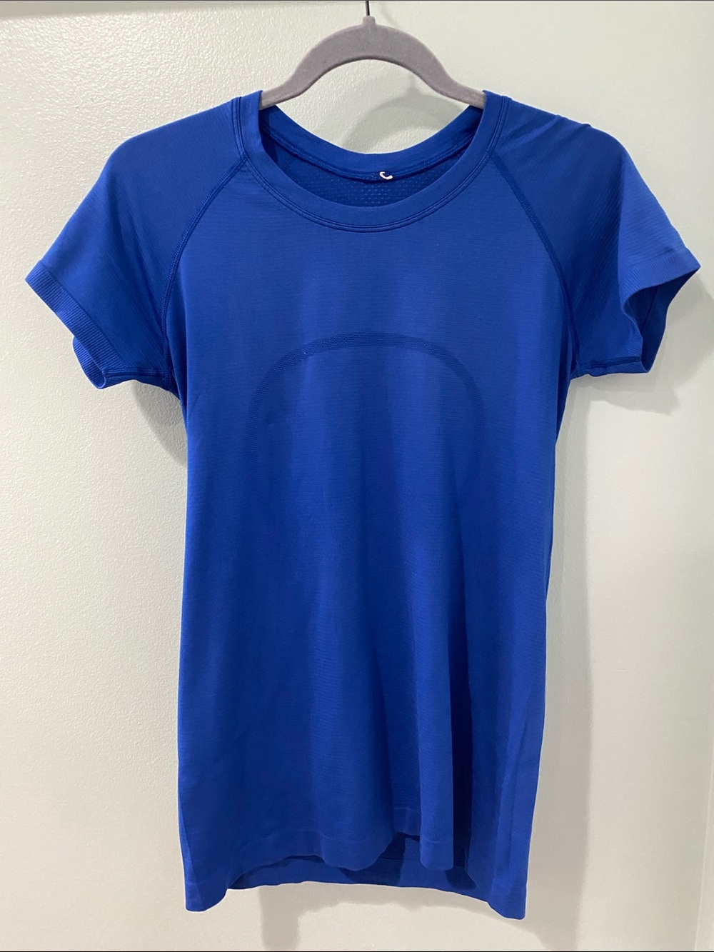 Lululemon Blue Athletic Short Sleeve Top